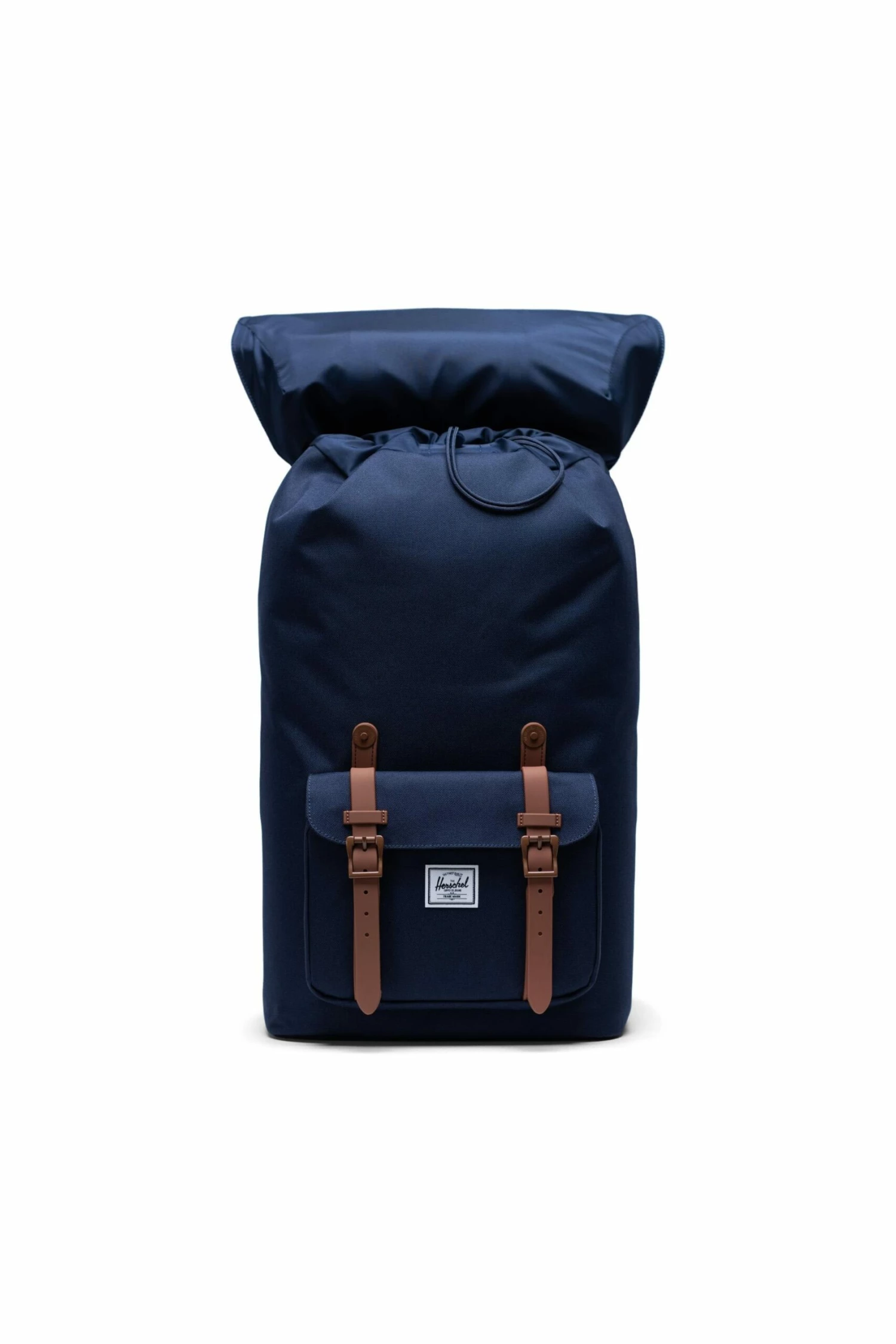 Herschel Little America Backpack PEACOAT/SADDLE BROWN 4 Herschel Little America Backpack PEACOAT/SADDLE BROWN - Image 4