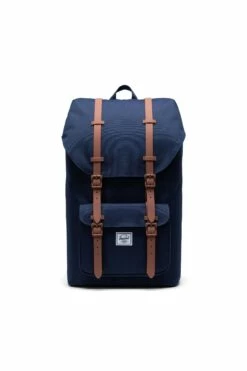 Herschel Little America Backpack PEACOAT/SADDLE BROWN 7 Herschel Little America Backpack PEACOAT/SADDLE BROWN -Mens Clothing Store 3611006 03 2 1