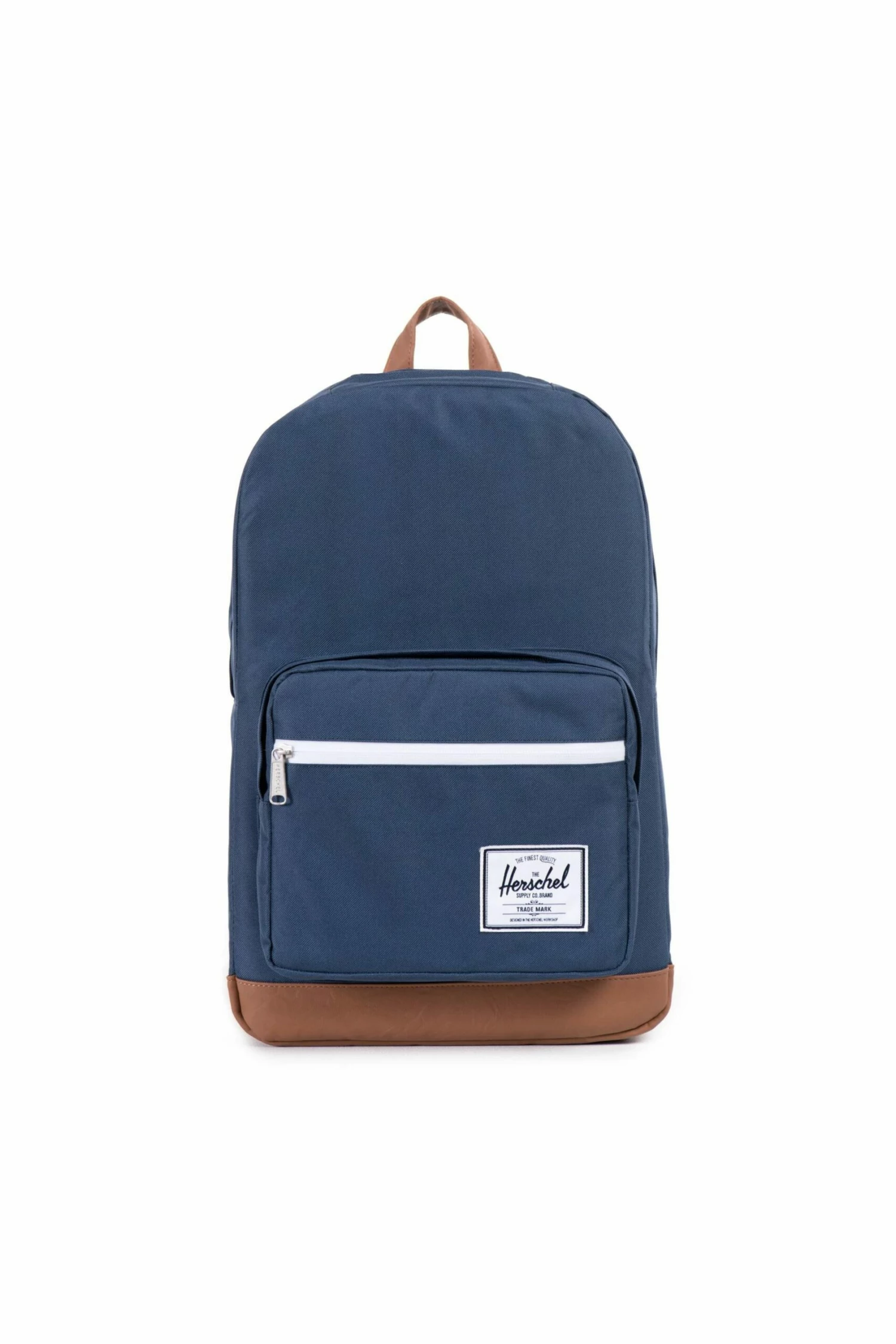 Herschel Pop Quiz Backpack BLACK/TAN SYNTHETIC LEATHER 3 Herschel Pop Quiz Backpack BLACK/TAN SYNTHETIC LEATHER - Image 3