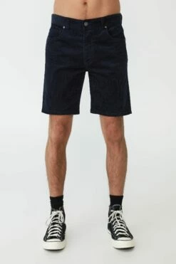 Straight Short WASHED BLUE CORD -Mens Clothing Store 3611083 03 2 1
