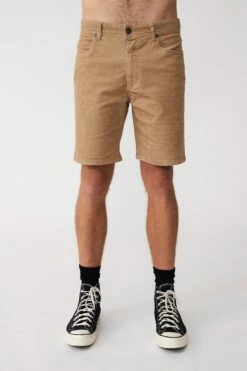 Straight Short WASHED BLUE CORD -Mens Clothing Store 3611083 09 2 2