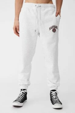 Special Edition Track Pant LCN HAR VINTAGE WHITE/HARVARD - VINTAGE LOGO -Mens Clothing Store 3611112 08 2