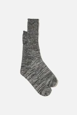Chunky Knit Sock NAVY/BLUE/GREY -Mens Clothing Store 3611122 01 2