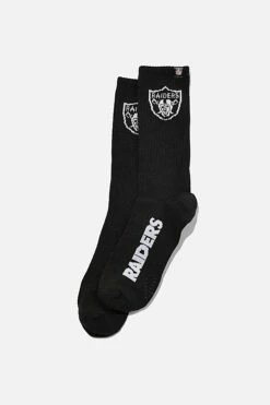 Performance Active Sock LCN NFL WHITE/RAIDERS -Mens Clothing Store 3611135 06 2