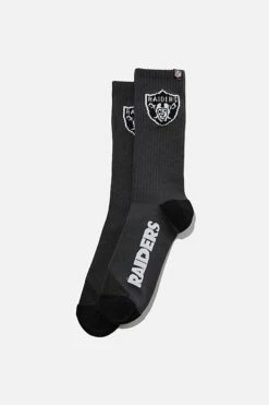 Performance Active Sock LCN NFL WHITE/RAIDERS -Mens Clothing Store 3611135 08 2