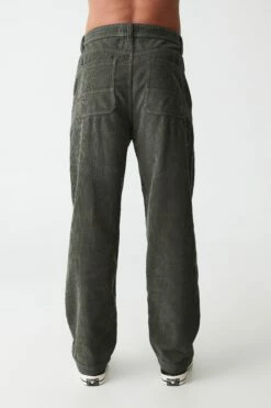 Loose Fit Pant FOREST GREEN CORD -Mens Clothing Store 3611150 04 3