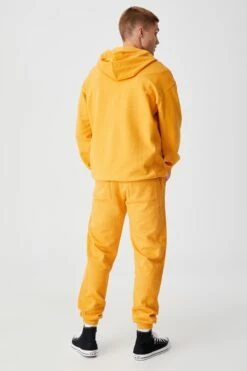 Panelled Fleece Trackpant BEESWAX -Mens Clothing Store 3611153 04 3