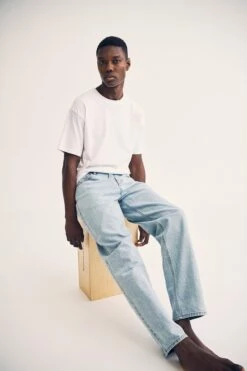 Loose Fit Jean ROADIE BLUE -Mens Clothing Store 3611162 01 1