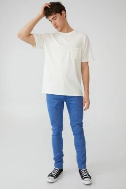 Super Skinny Jean OPTIC BLUE -Mens Clothing Store 3611175 01 1