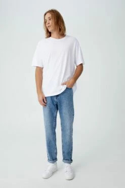 Relaxed Tapered Jean OLD INDIGO -Mens Clothing Store 3611182 02 5