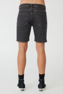 Straight Short GRUNGE BLACK -Mens Clothing Store 3611195 01 3