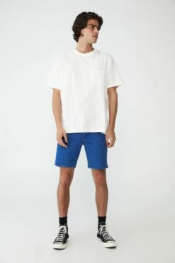 Straight Short OPTIC BLUE -Mens Clothing Store 3611197 01 1