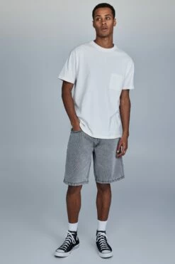 Loose Fit Short GRUNGE BLACK -Mens Clothing Store 3611199 03 2 1