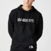 Active Nfl Oversized Pullover LCN NFL BLACK/RAIDERS LOGO