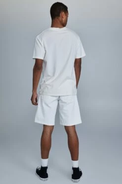 Loose Fit Short WHITE -Mens Clothing Store 3611201 01 3