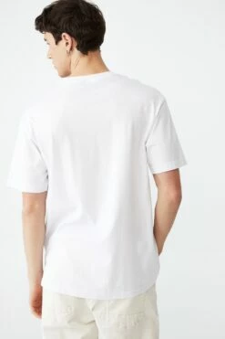 Organic Loose Fit T-Shirt WHITE 22 Organic Loose Fit T-Shirt WHITE -Mens Clothing Store 3611221 02 3