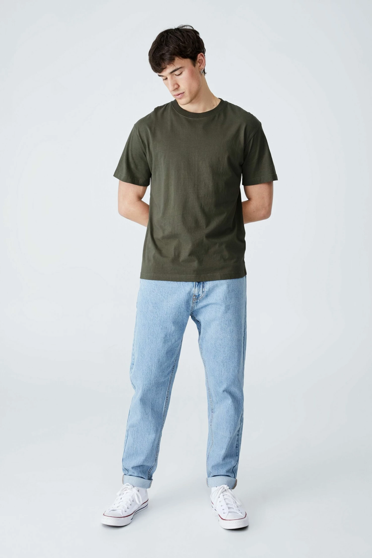 Organic Loose Fit T-Shirt WHITE 5 Organic Loose Fit T-Shirt WHITE - Image 5