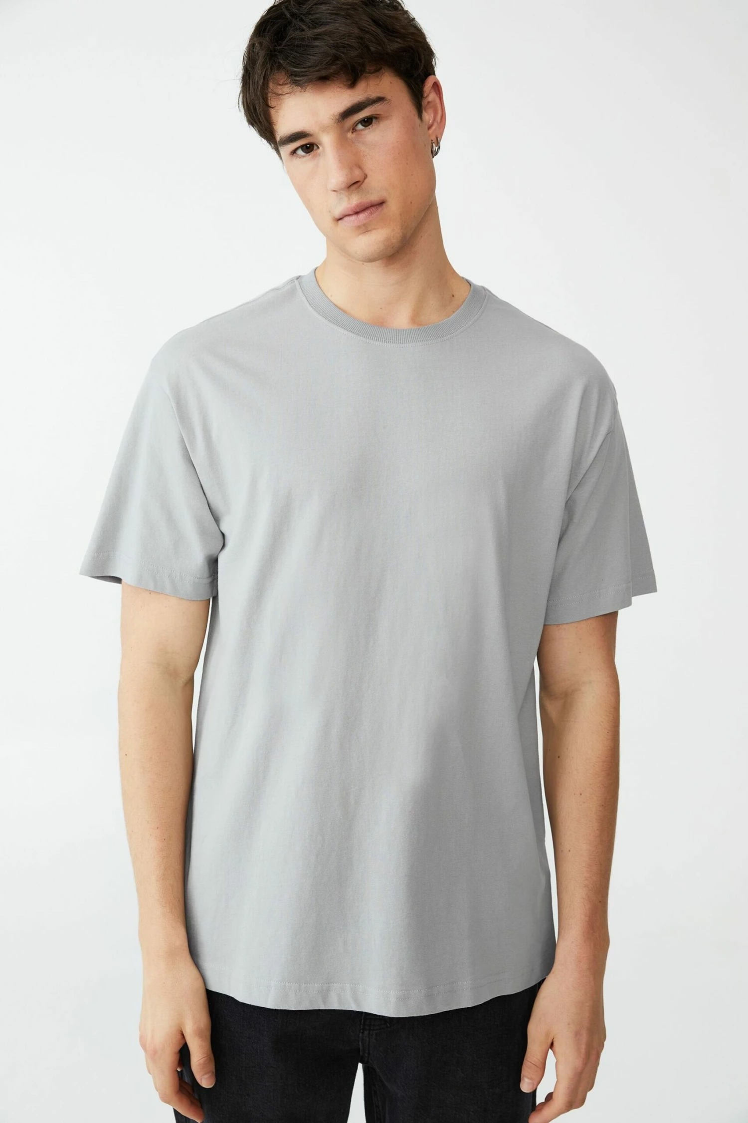 Organic Loose Fit T-Shirt WHITE 2 Organic Loose Fit T-Shirt WHITE - Image 2