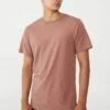 Organic Longline T-Shirt BONE