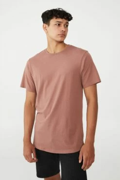 Organic Longline T-Shirt BONE