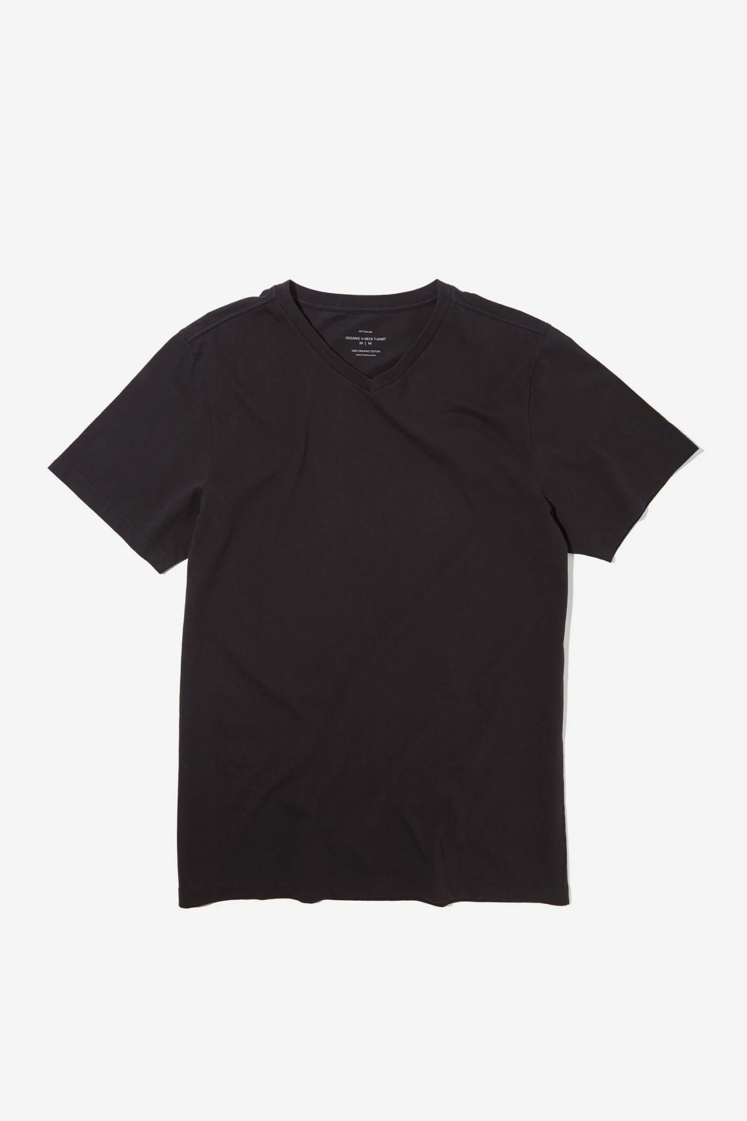 Organic V-Neck T-Shirt WASHED BRICK 7 Organic V-Neck T-Shirt WASHED BRICK - Image 7