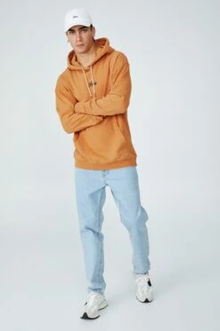 Ford Fleece Pullover LCN FOR BUCKSKIN GOLD/FORD LOGO -Mens Clothing Store 3611233 01 2 1