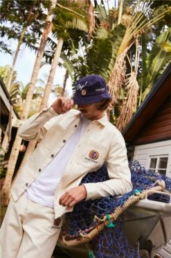 Fosters Worker Jacket LCN CUB ECRU