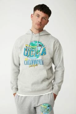 Special Edition Fleece Pullover LCN UCL VINTAGE WHITE/UCLA - XXL