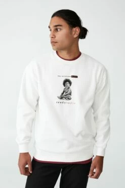 Special Edition Crew Fleece LCN GEO ATHLETIC MARLE/GEORGETOWN 1789