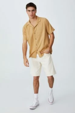 Riviera Short Sleeve Shirt WHITE 13 Riviera Short Sleeve Shirt WHITE -Mens Clothing Store 3611255 04 1