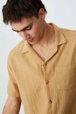 Riviera Short Sleeve Shirt WHITE 15 Riviera Short Sleeve Shirt WHITE -Mens Clothing Store 3611255 04 4