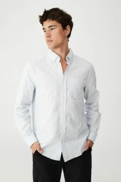 Mayfair Long Sleeve Shirt VINTAGE PINK 31 Mayfair Long Sleeve Shirt VINTAGE PINK -Mens Clothing Store 3611259 04 2