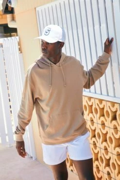 Essential Fleece Pullover ECRU -Mens Clothing Store 3611260 03 2