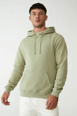 Essential Fleece Pullover ECRU -Mens Clothing Store 3611260 09 2