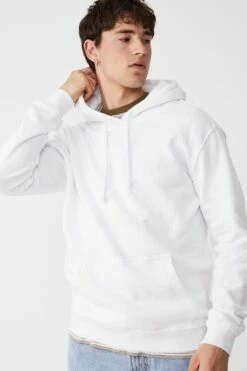 Essential Fleece Pullover ECRU -Mens Clothing Store 3611260 15 2