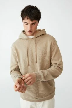 Essential Fleece Pullover ECRU -Mens Clothing Store 3611260 20 2 1