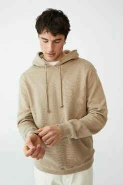 Essential Fleece Pullover ECRU -Mens Clothing Store 3611260 20 2