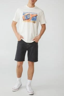 Fosters T-Shirt LCN FOS VINTAGE WHITE/FOSTERS - BIG BEER TAST 9 Fosters T-Shirt LCN FOS VINTAGE WHITE/FOSTERS - BIG BEER TAST -Mens Clothing Store 3611263 04 1