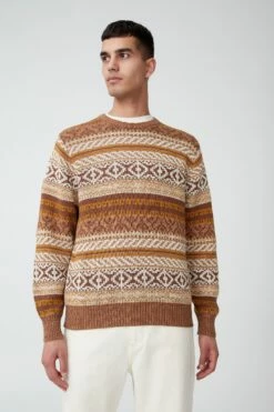 Vintage Knit GREY VINTAGE PATTERN -Mens Clothing Store 3611271 16 2 1