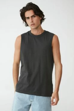 Washed Muscle PLUM -Mens Clothing Store 3611278 01 2