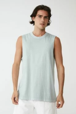 Washed Muscle PLUM -Mens Clothing Store 3611278 04 2