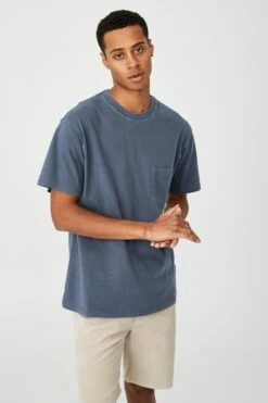 Loose Fit T-Shirt BURNT ROSE -Mens Clothing Store 3611288 02 2