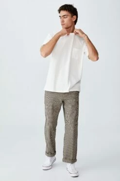 Loose Fit T-Shirt BURNT ROSE -Mens Clothing Store 3611288 03 4