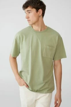 Loose Fit T-Shirt BURNT ROSE -Mens Clothing Store 3611288 06 2