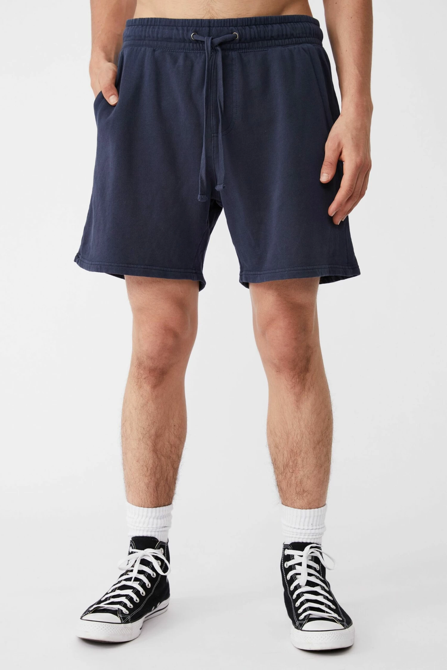 Pigment Fleece Short PIGMENT TRUE NAVY 9 Pigment Fleece Short PIGMENT TRUE NAVY - Image 9