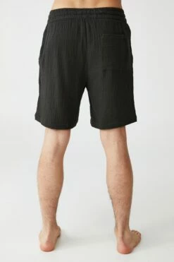 Mens Sleep Short WHITE/GRAVEL STONE STRIPE 16 Mens Sleep Short WHITE/GRAVEL STONE STRIPE -Mens Clothing Store 3611316 31 3