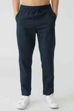 East Coast Textured Pant NAVY -Mens Clothing Store 3611329 04 2