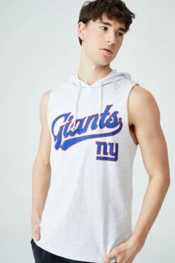 Active Collab Hooded Muscle LCN NFL BLACK/RAIDERS