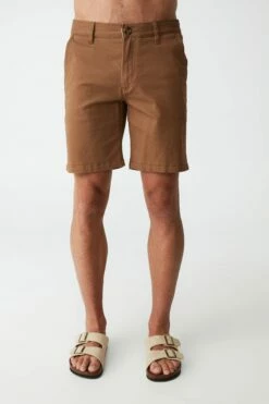 Chino Short WHITE -Mens Clothing Store 3611334 04 2
