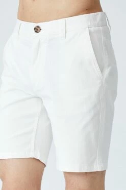Chino Short WHITE -Mens Clothing Store 3611334 05 2